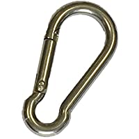Mosquetón para bomberos de acero inoxidable- 10 unidades (5 x 50)